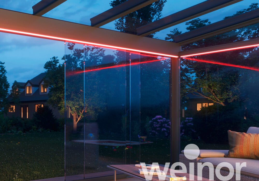 weinor w17 easy full glass sliding door